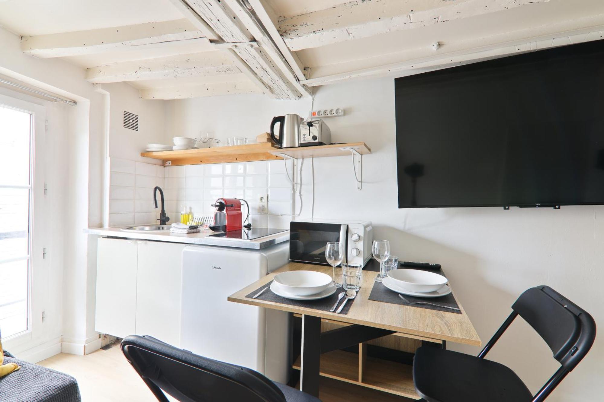 Studio Appartement Quartier Saint-Michel Notre-Dame 3 Free Netflix Paris Extérieur photo